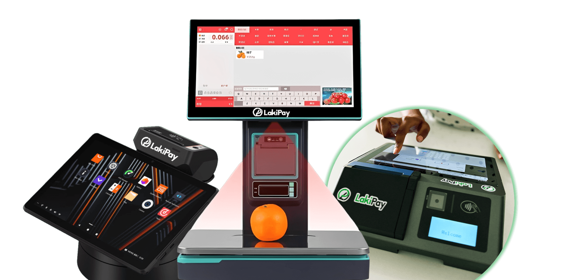 Lakipay all-in-one POS hardware