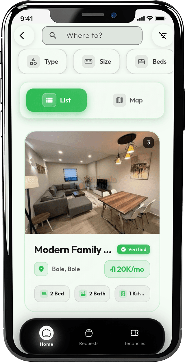 Lakipay app screen - front